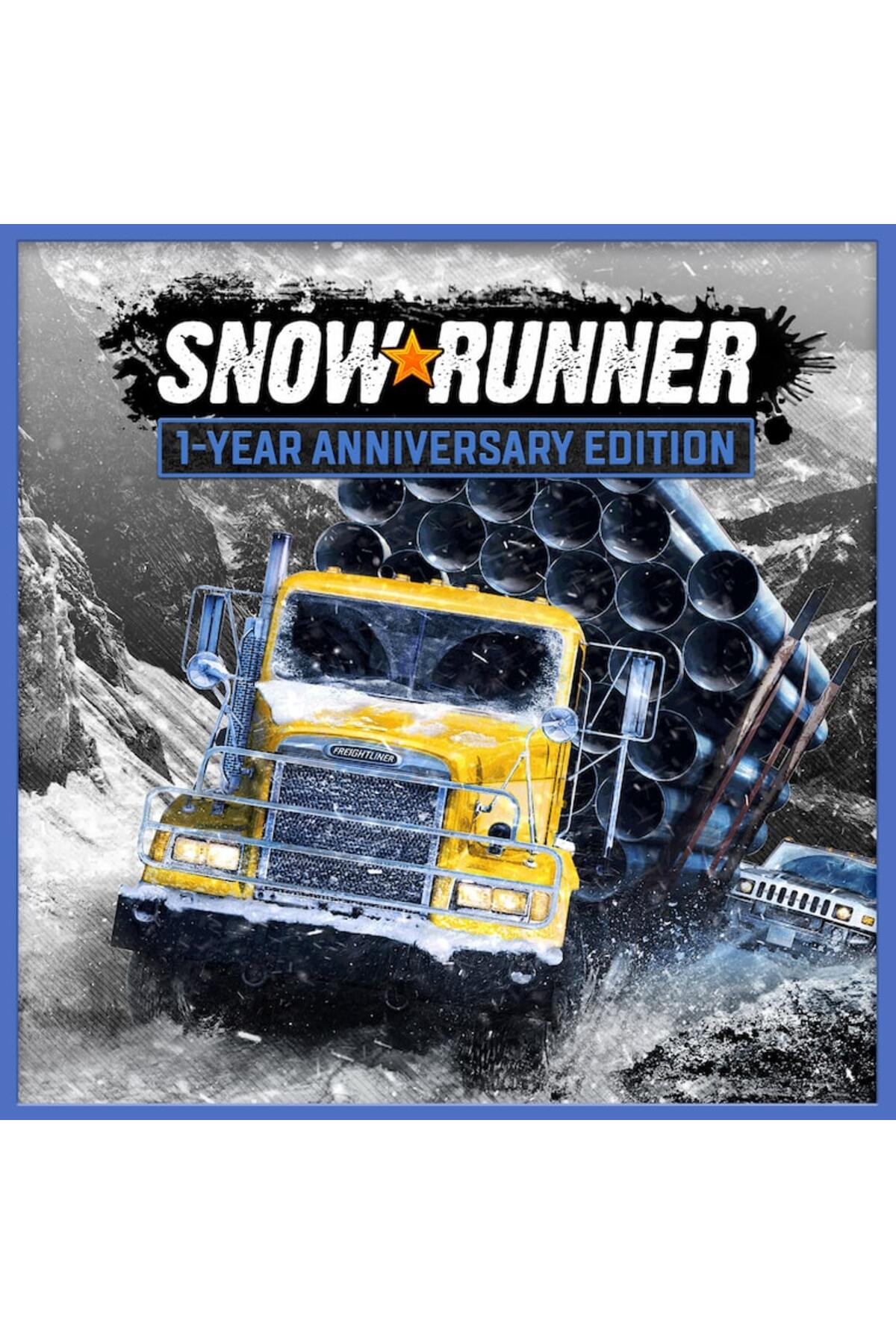 PS4/PS5 SnowRunner - 1-Year Anniversary Edition - Garantili Dijital Oyun - CD Değildir