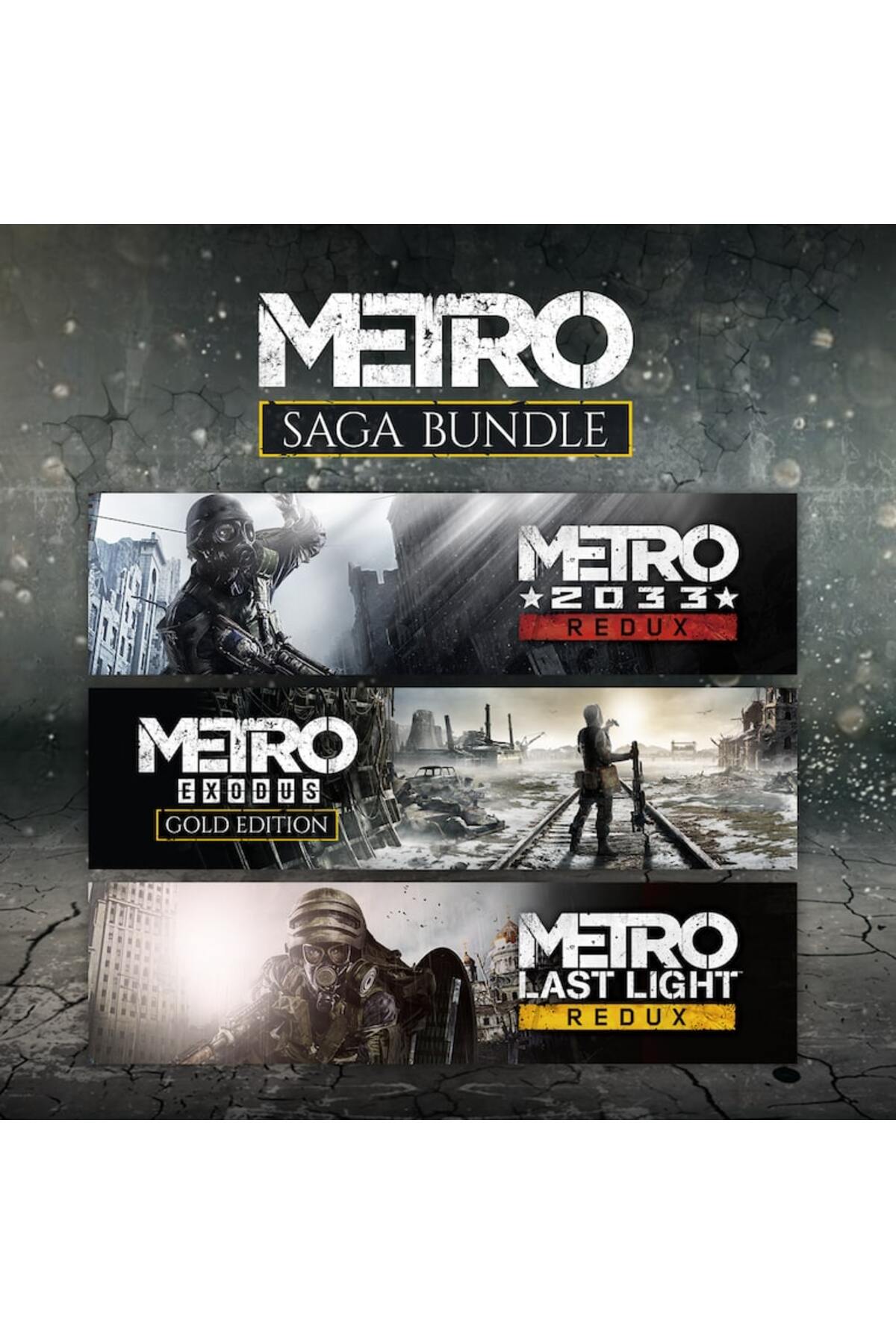 PS4/PS5 Metro Saga Paketi - Garantili Dijital Oyun - CD Değildir