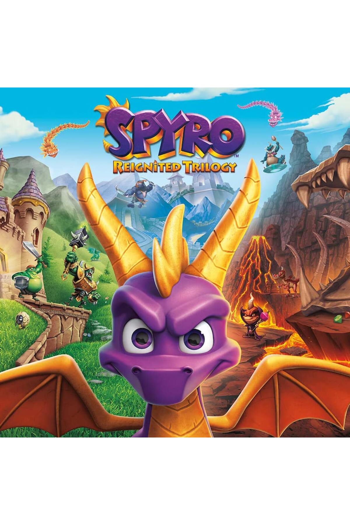 PS4/PS5 Spyro™ Reignited Trilogy - Garantili Dijital Oyun - CD Değildir