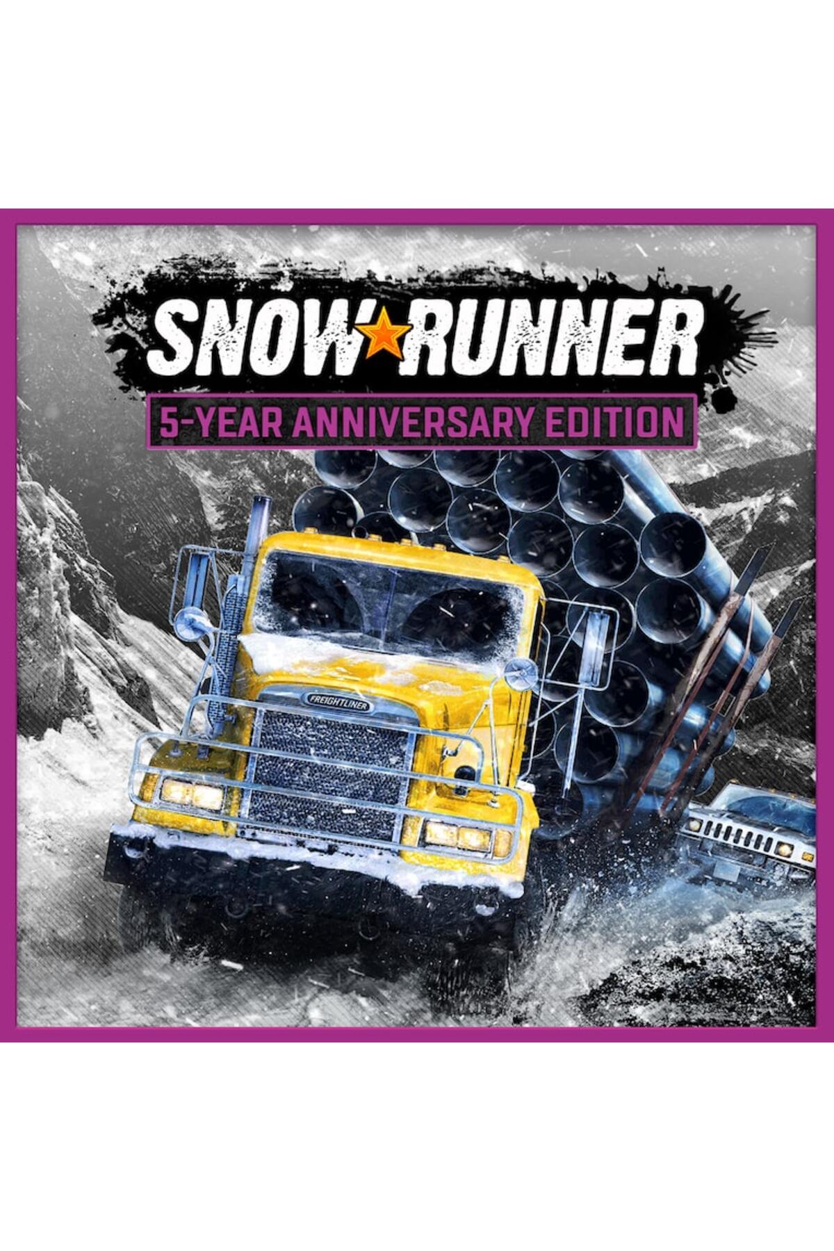 PS4/PS5 SnowRunner - 5-Year Anniversary Edition - Garantili Dijital Oyun - CD Değildir