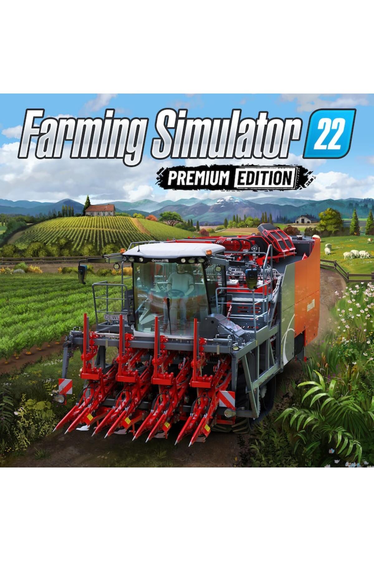 PS4/PS5 Farming Simulator 22: Premium Edition - Garantili Dijital Oyun - CD Değildir