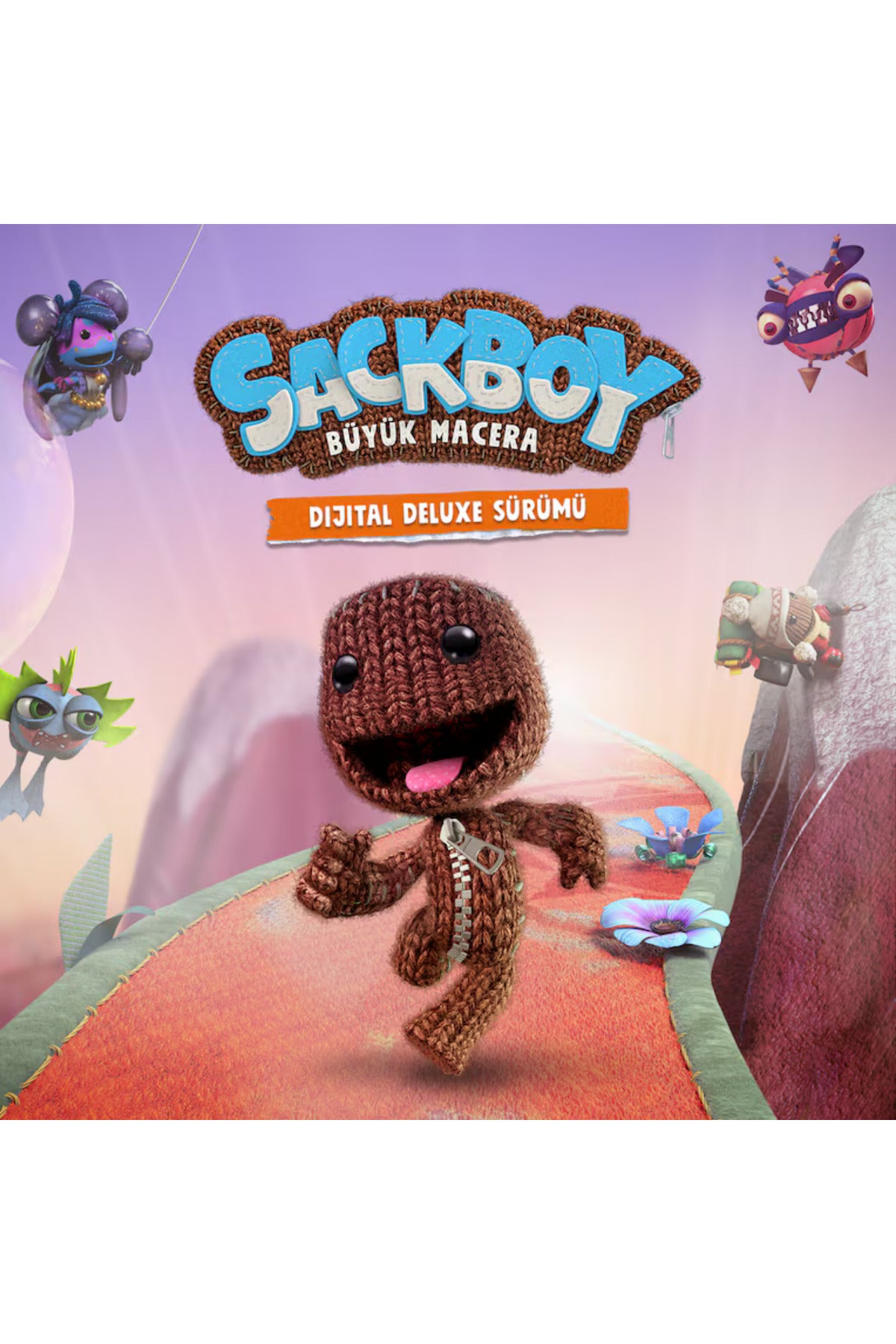 Sackboy: Büyük Macera Dijital Deluxe Sürüm PS4 & PS5 - Garantili Dijital Oyun - CD Değildir