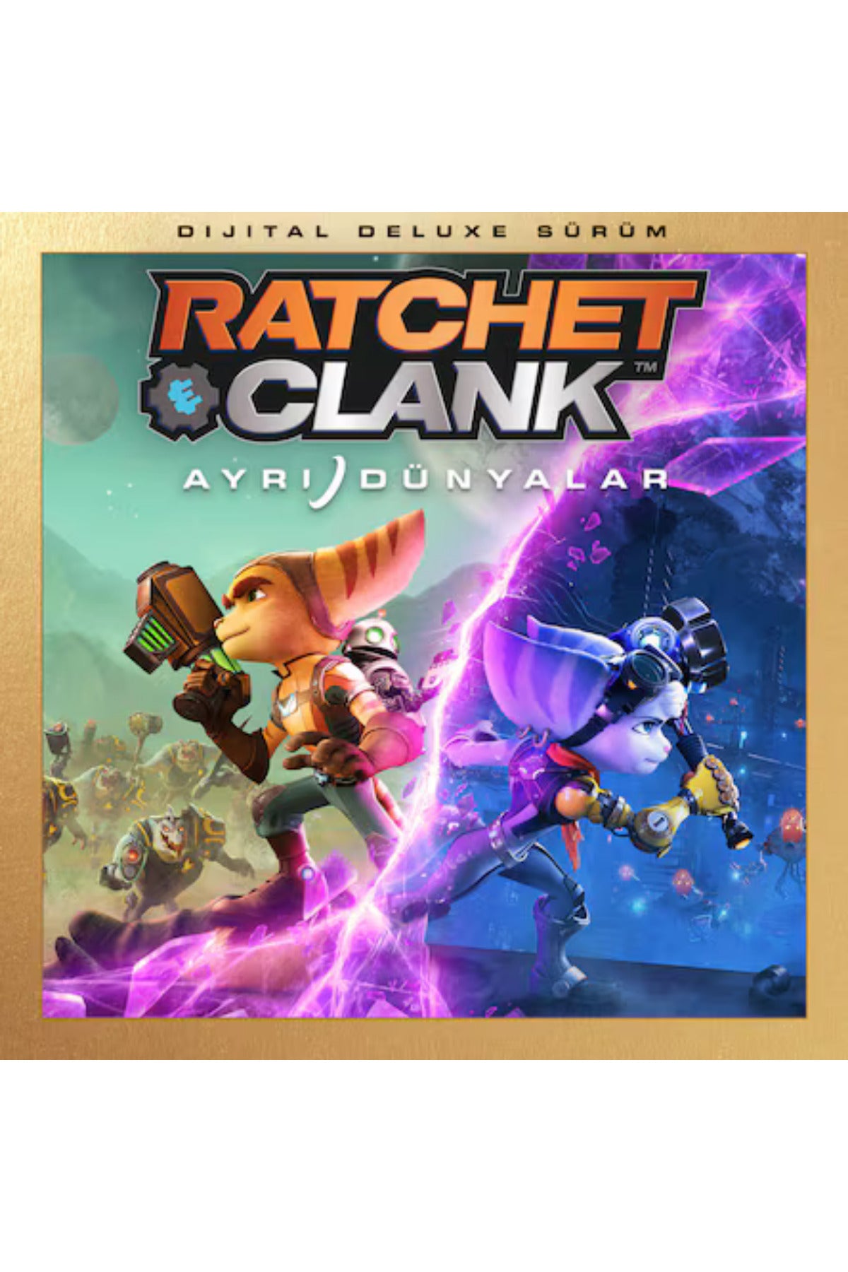 PS5 Ratchet & Clank: Ayrı Dünyalar Dijital Deluxe Sürüm - Garantili Dijital Oyun - CD Değildir