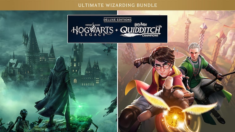 PS4/PS5 Hogwarts Legacy + Harry Potter: Quidditch Champions Lüks Sürüm Paketleri Garantili Dijital Oyun - Cd Değildir
