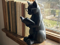 Entelektüel Kedi Biblo / Dekoratif & Hediyelik