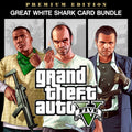 PS4 Grand Theft Auto V: Premium Edition ve Büyük Beyaz Köpekbalığı Kartı Paketi Garantili Dijital Oyun - Cd Değildir