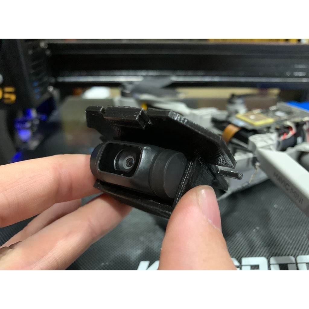 DJI Mavic Mini gimbal plakası. FPV modu